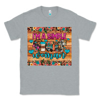 Heather Grey i'm a simple woman Classic Tee - JahusDesignShop