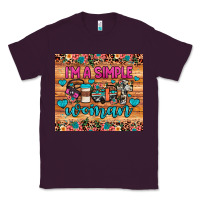 Plum i'm a simple woman Classic Tee - JahusDesignShop