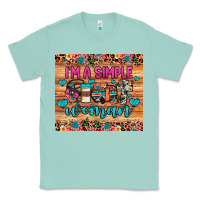 Seafoam i'm a simple woman Classic Tee - JahusDesignShop