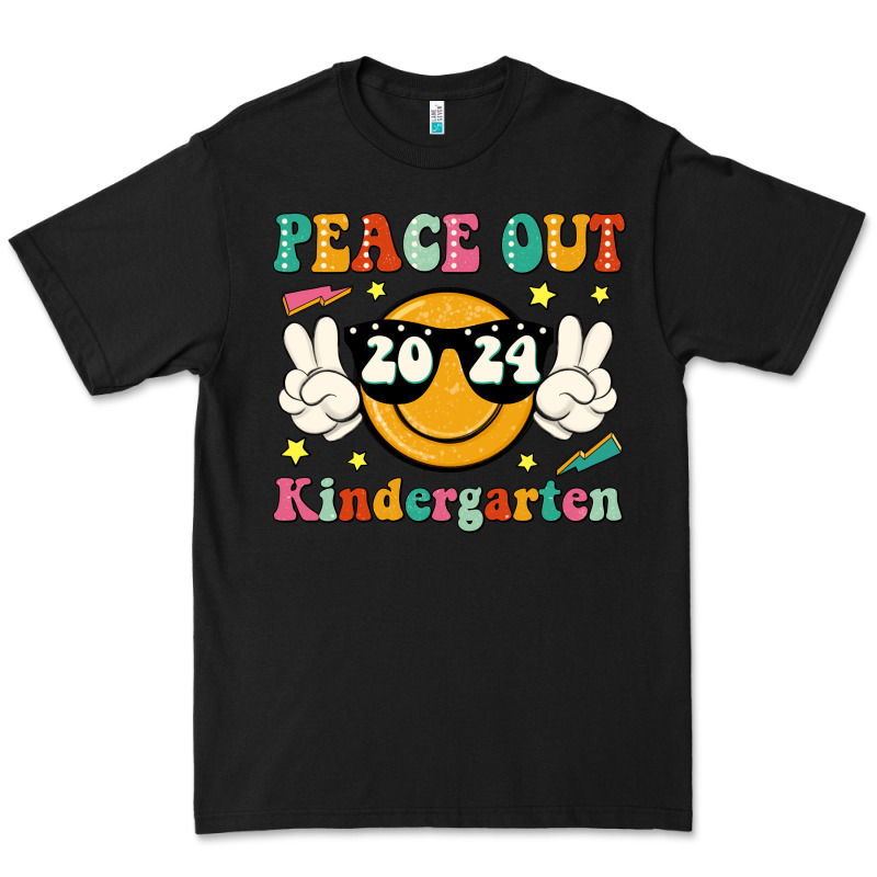 Peace Out 2024 Kindergarten Premium Tee by JahusDesignShop | Teevron