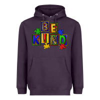 Plum Be kind Heavyweight Hoodie - CowGirlArtShop