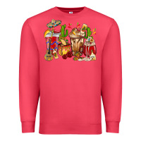 Cardinal Cino De Mayo coffee cups Mexico Premium Sweatshirt - HowdyJamesFarm