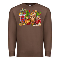 Chestnut Cino De Mayo coffee cups Mexico Premium Sweatshirt - HowdyJamesFarm