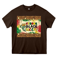 Chocolate Brown strong black queen tumbler Heavy Core Tee - Artiststas