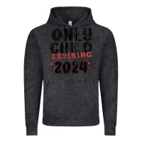 Vintage Black only child expiring 2024 Vintage Hoodie - MaliasSmallBusiness
