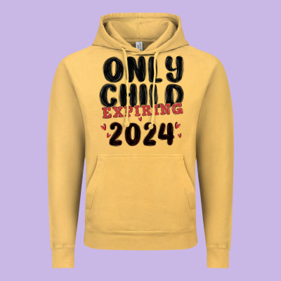 Only Child Expiring 2024 Vintage Hoodie Designed By Maliassmallbusiness