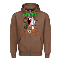 Chestnut Happy Halloween Zipper Hoodie - NancyCooperArtShop