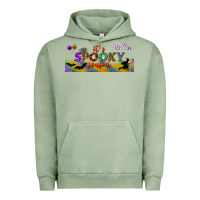 Pigment Oil Green it's spooky season libbey glass Urban Hoodie - BundleAndBundleShop