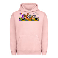 Pigment Salmon it's spooky season libbey glass Urban Hoodie - BundleAndBundleShop