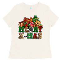 Bone merry xmas with christmas Ladies Tee - AdoDesignShop
