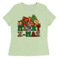 Matcha merry xmas with christmas Ladies Tee - AdoDesignShop