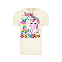 Vintage Arctic my 1 st birthday with little cute unicorn Vintage Tee - NancyCooperArtShop