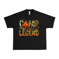 Black camp fire legend Urban Heavy Tee - NancyCooperArtShop