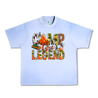 Grape Ice camp fire legend Urban Heavy Tee - NancyCooperArtShop
