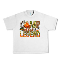 Lunar Rock camp fire legend Urban Heavy Tee - NancyCooperArtShop
