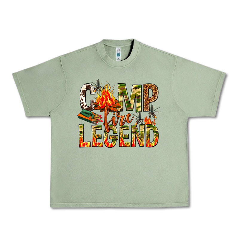 Camp Fire Legend Urban Heavy Tee by NancyCooperArtShop | Teevron