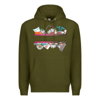 Army Green custom name nurse Premium Hoodie - CowGirlArtShop