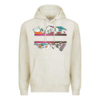 Oatmeal Heather custom name nurse Premium Hoodie - CowGirlArtShop
