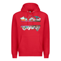 Red custom name nurse Premium Hoodie - CowGirlArtShop