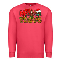 Cardinal Mama claus mother's day Premium Sweatshirt - HowdyJamesFarm