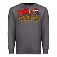 Charcoal Heather Mama claus mother's day Premium Sweatshirt - HowdyJamesFarm