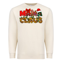 Sandshell Mama claus mother's day Premium Sweatshirt - HowdyJamesFarm