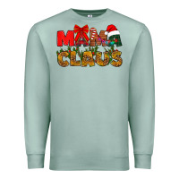 Seafoam Mama claus mother's day Premium Sweatshirt - HowdyJamesFarm