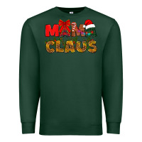 Sports Green Mama claus mother's day Premium Sweatshirt - HowdyJamesFarm