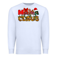 White Mama claus mother's day Premium Sweatshirt - HowdyJamesFarm