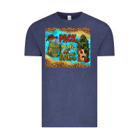 Vintage Denim pack your bags Vintage Tee - NancyCooperArtShop