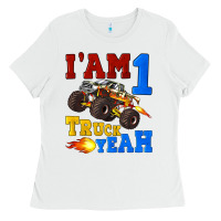 White i'am one truck yeah Ladies Tee - Artiststas