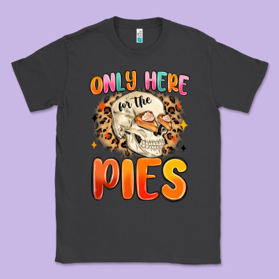 Only Here For The Pies Classic Tee Designed By Maliassmallbusiness