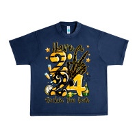 Navy have rockin' new year 2024 Urban Heavy Tee - MaliasSmallBusiness