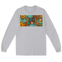 Moon Dust give thanks license plate Long Sleeve Tee - BundleAndBundleShop