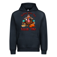 Navy turkey wine and feelin fine Urban Hoodie - BundleAndBundleShop