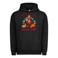 Pigment Black turkey wine and feelin fine Urban Hoodie - BundleAndBundleShop
