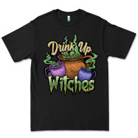 Black Drink up witches white Premium Tee - JahusDesignShop