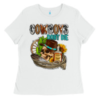 White cowboys don't die Ladies Tee - AdoDesignShop