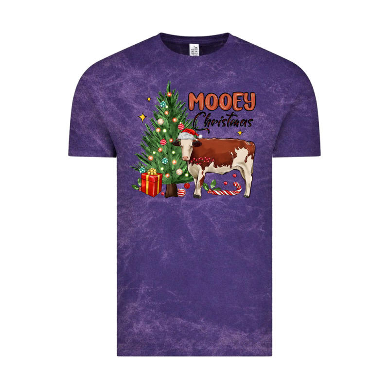 Mooey Christmas Vintage Tee by MaliasSmallBusiness | Teevron