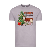 Vintage Zinc mooey christmas Vintage Tee - MaliasSmallBusiness