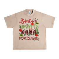 French Oak santa's favorite para professional Urban Heavy Tee - MaliasSmallBusiness