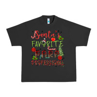 Pigment Black santa's favorite para professional Urban Heavy Tee - MaliasSmallBusiness