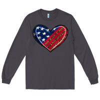 Smoke leopard with american flag Long Sleeve Tee - RanaPortraitStore