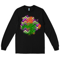 Black halloween patch Long Sleeve Tee - BundleAndBundleShop