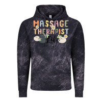 Cloud Black massage therapist life Vintage Hoodie - MaliasSmallBusiness