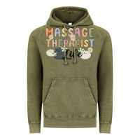Vintage Olive massage therapist life Vintage Hoodie - MaliasSmallBusiness