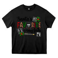 Black santa's favorite x ray tech Heavy Core Tee - AdoDesignShop