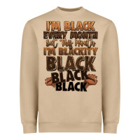 Mushroom im black every month but this month im blackity bl Heavyweight Sweatshirt - LillyAllenDesigns