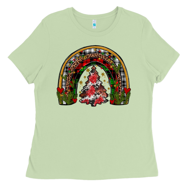 Trees Rainbow Ladies Tee by JahusDesignShop | Teevron
