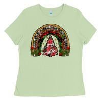 Matcha trees rainbow Ladies Tee - JahusDesignShop